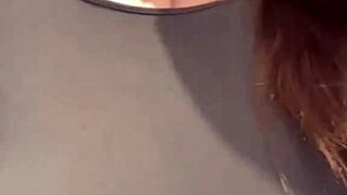 Stepmother's Milky Tits Caress Sparks Intense Orgasm