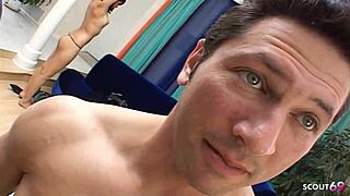 Celina Cross in rough MMF threesome