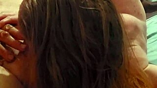 sexy redhead suckin cock with teasin licks.