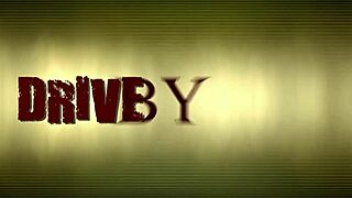 young cute blonde teen 18+ grl is going to the dogging location for public sex orgy