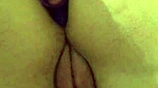 Casual adventure with a butt plug in the backyard