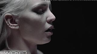 Wicked - the beautiful blonde Kenzie Taylor rides a big horse in the countryside story