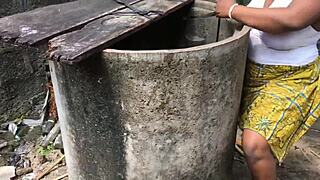 Outdoor sex with baddest bitch alpha