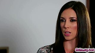 Jenna j ross eats her matured hairy pussy