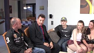 chunky euro milf rides big dick