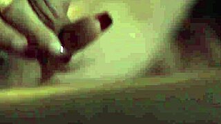 can you believe this kinky transsexual babe melanie brooks is riding big cock cowgirl and swallowing cum