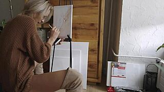 Painting A Pussy Flower