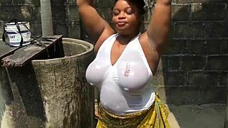 Outdoor sex with baddest bitch alpha