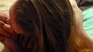 sexy redhead suckin cock with teasin licks.