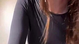 Stepmother's Milky Tits Caress Sparks Intense Orgasm