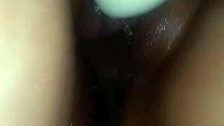 Cream pie wife gets filled up