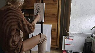 Painting A Pussy Flower