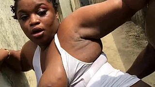 Outdoor sex with baddest bitch alpha