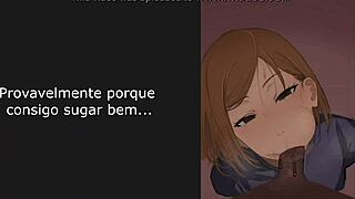 nobara kugisaki's intriguing joi roleplay in pt-br