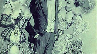 vintage animated erotic scene