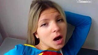 Small Titted Superwomen Gina Gerson Has To Save Mugur