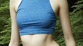 fancy russian lingerie model