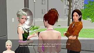 In this part of let's play arizona unbridled, we see a usa redhead with big tits