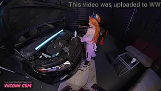 Vr Conk Demi Hawks As Cute Gadget Hackwrench Cosplay Xxx Vr Porn