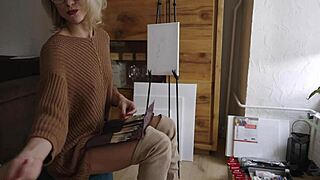 Painting A Pussy Flower