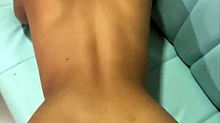 petite girl fucks big black cock and gets cum covered