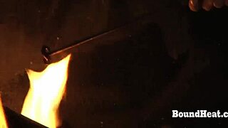 Disappeared on arrival 2 putting slave mark on her pussy!