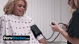 Overly Sensual Babe Gets Fingered And Fucked By Doctor And Nurse During Hospital Exam