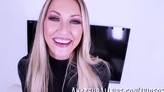 Hot Blonde Adira Allure Gets Pumped By A Big Cock