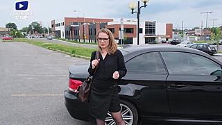 Beautiful Lingerie And Cum On Her Face Because She Loves It!