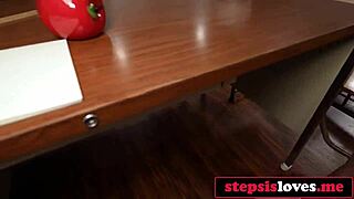 I catch step-siblings antics