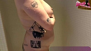 Can You Believe This Chubby German Girlfriend Gets Fucked In The Shower Privately?