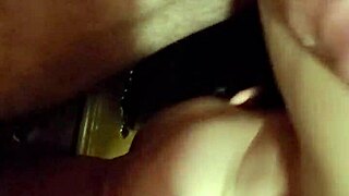 Malisa getting throatfucked off the side of the bed