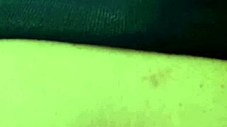 Latina woman recorded exposing ass while urinating in toilet without family noticing