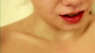 sweety loreen bathes and fingers her wet pussy