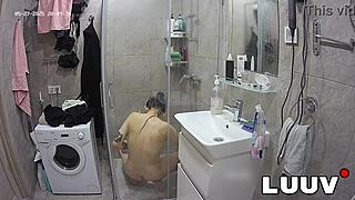 Luuv Tattooed Alice Gets Ready For The Evening Reality Show Segment In The Shower!