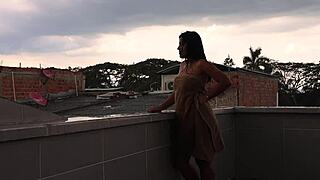 A Cold Rainy Day Makes Her Want The Heat Of My Cock