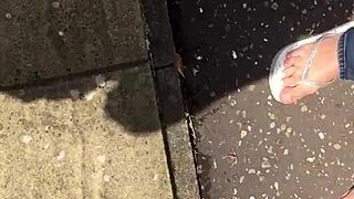 Neighbor Grandma's Sexy Feet Licked And Fetished Intensely