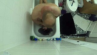 Candy Cruise Bathtub POV Sucking Penis Deepthroat Choking