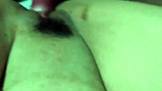 Wife Receives Cumshot On Pussy From Stranger
