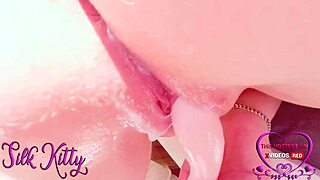 Watch this close-up toy masturbation?