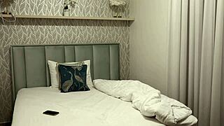 raver girl in festival slut style onekini bikini exposes her tight pussy and ass live