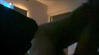 real amateur couple in interracial reality scene