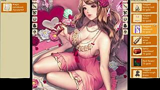 Brothel king starts his business in anime game