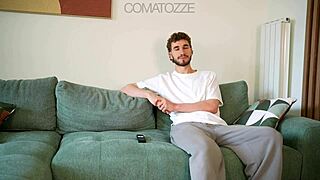 Step sis gets fucked while watching tv