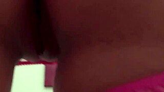 hot brunette delilah dagger takes big cum load in mouth