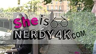 She keeps her glasses on during sex with a stranger