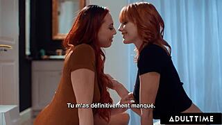 adult time - aidra fox seduces bestie kenna james for romantic lesbian fuck french subtitles