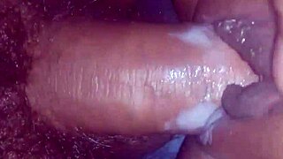 She feels her pussy getting so wet with intense pleasure