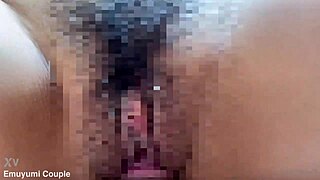 amateur couple's leaked video shows fast piston fucking ending in belly bukkake orgasm