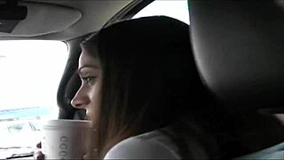 Amina Sky loves raw intimacy with blowjob, handjob, rough play, shaved pussy, small tits.